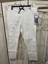 2021 Scrub Zone White Scrub Pants Short X-Small