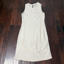Joie White Sleeveless Knit Sweater Dress Women’s Size Medium