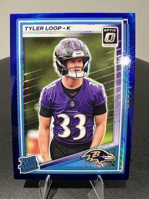 2025 Panini Donruss Optic Tyler Loop #227 Blue Hyper