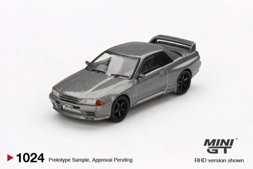 TRUESCALE MINIATURES 1/64 NISSAN SKYLINE GT-R (NISMO BNR32 CRS VERSION) GREY (RHD) MGT01024-R