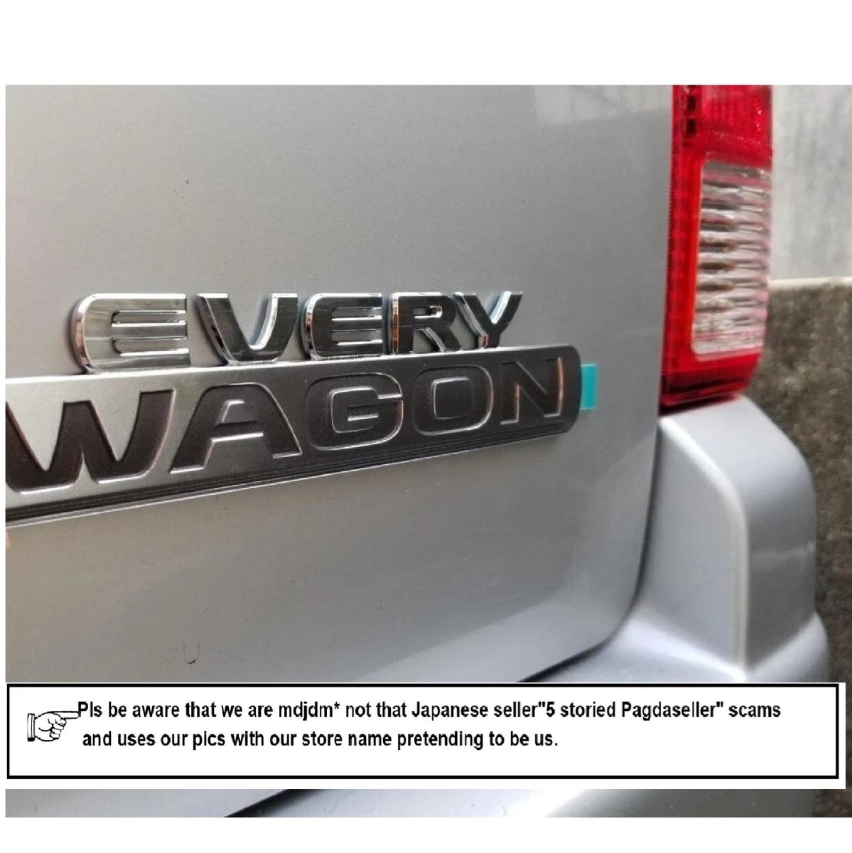 Oem rear EVERY WAGON Emblem Suzuki Genuine Part. | eBay