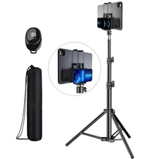 Wireless Selfie Stick Tripod Stand with Remote For iPhone iPad Shooting Live