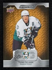 2023-24 Upper Deck Engrained Legends 16/299 Teemu Selanne #80 HOF jg3