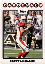 2008 Topps [Base] - Matt Leinart #52 - Cardinals