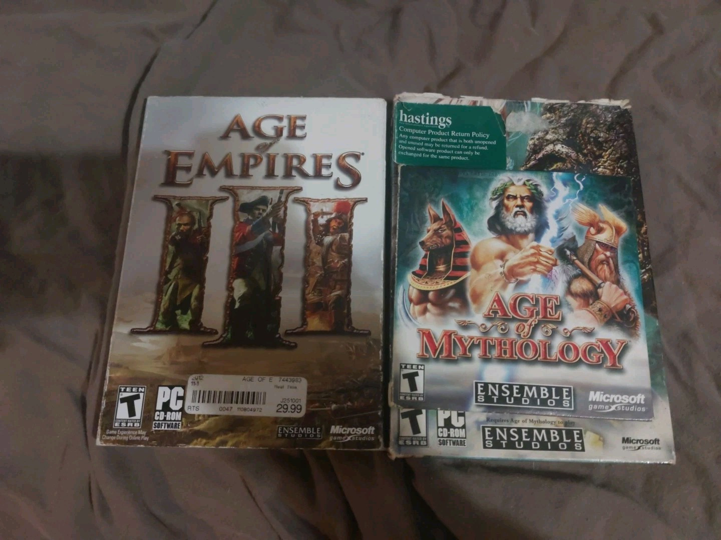 Age of Mythology + The Titans Expansion(Box Only) + Age Of Empires