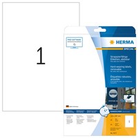 Herma Folien Etiketten Special 210 X 297 Mm AblöSbar 20 Etiketten