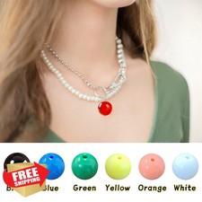 Multicolor Acrylic Spacer Beads 300pc 10mm for Jewelry Mix