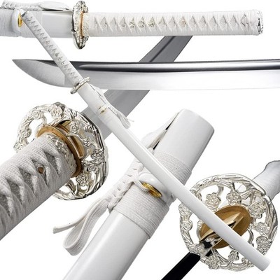 Traditional Heat/Clay Tempered Hand Forged Katana Sword | Real