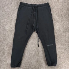 Fear Of God Essentials Sweatpants Mens XL Black Fleece Jogger FOG