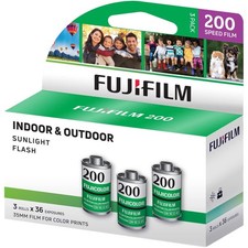 Fujifilm Fujicolor 200 Color Negative Film, ISO 200, 35mm, 36 Exposures