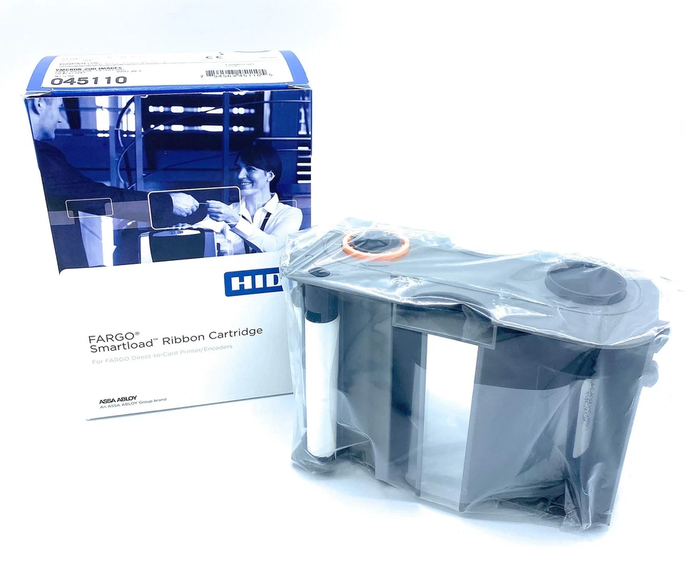 Impresora de tarjetas de cinta de color Fargo para DTC4000 y Dtc4250E ID (45110) Foto 2 de 4