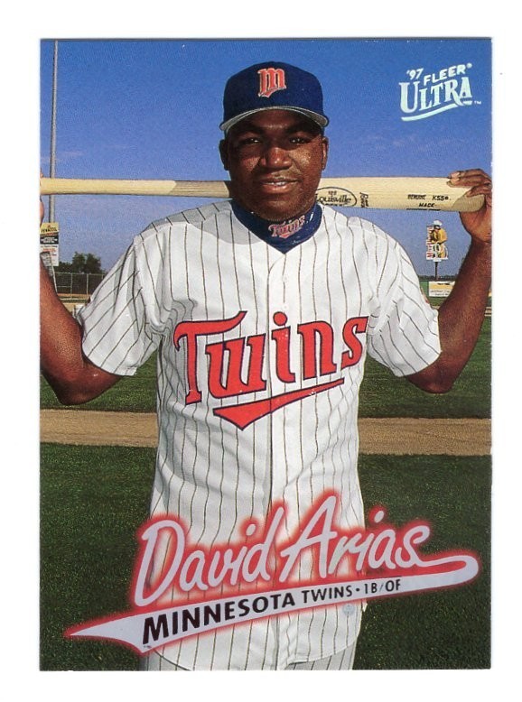 DAVID ARIAS ORTIZ 1997 FLEER ULTRA #518 "ROOKIE"