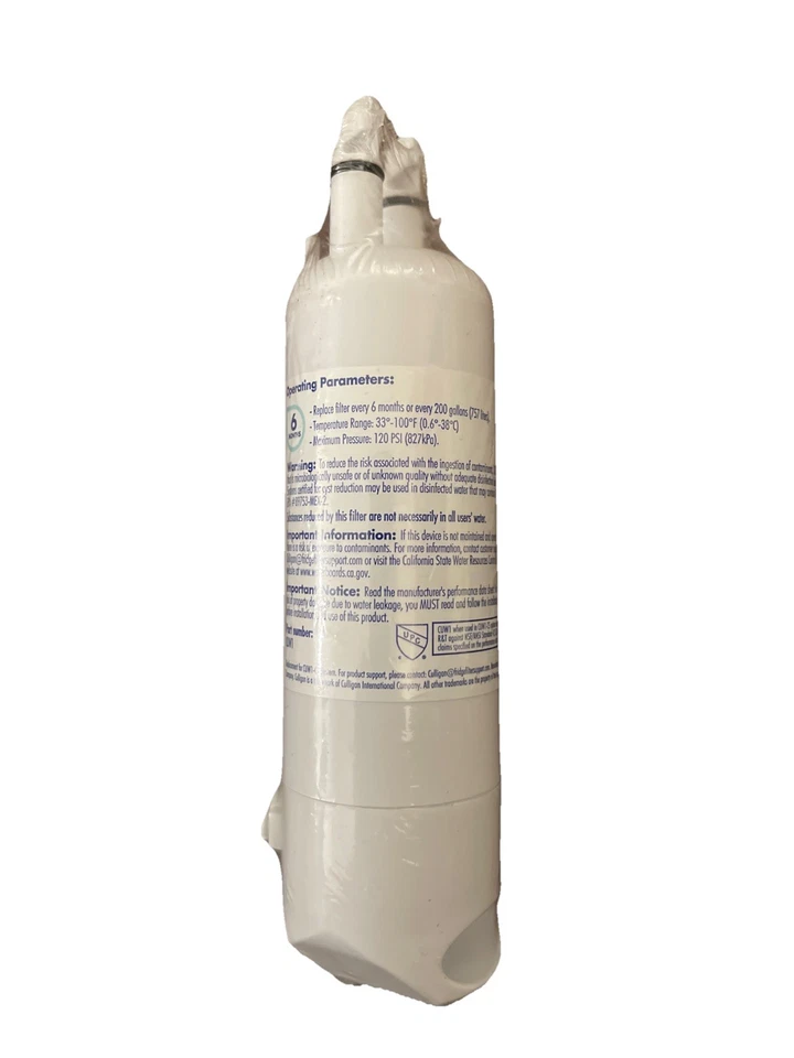 Culligan CUW1 Refrigerator Water Filter For Whirlpool Every Drop Filter 1. NOB. - Image 3 of 4