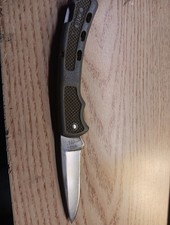 Buck USA 444U Gray Handle Bucklite Lockback Pocket Knife - 1998 Model