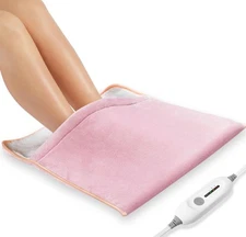Foot Warmer Electric, Heating Pad King Size Ultra Soft Flannel, Extra Large for