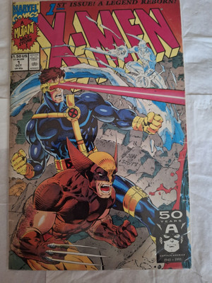 Marvel Comics : X-Men #1 - 1st Issue! A Legend Reborn (1991)