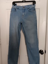 Cat  Jack Boys Light Wash Relaxed Tapered Jeans Size 18 99 Cotton