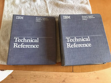 Lot of 2 1983 IBM Personal Computer Hardware Technical Reference 6322507 1502234