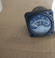 Cessna 340 Outside Air Temperature (OAT) Gauge / Indicator Cessna 340 Outside Air Temperature (OAT) Gauge / Indicator