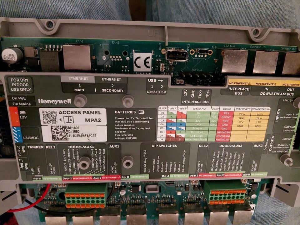 Honeywell MPA2 Access Control Panel Main PCB Board MPA2 | eBay