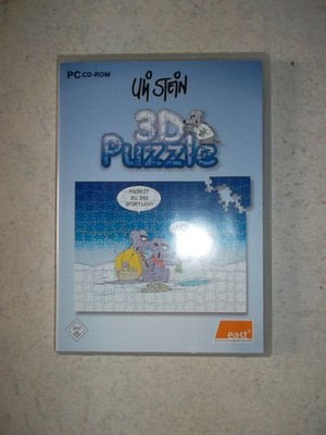 Uli Stein 3D Puzzle (PC, 2005) realistische 3D Board Game Simulation 10 Motive