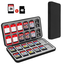 Nintendo Switch Game Case Holder for Switch 2 Cartridge Case with 24 Game Card S