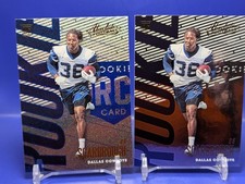 Bo Scarbrough 2 Card 2018 Panini Absolute Spectrum Blue + Base RC #131