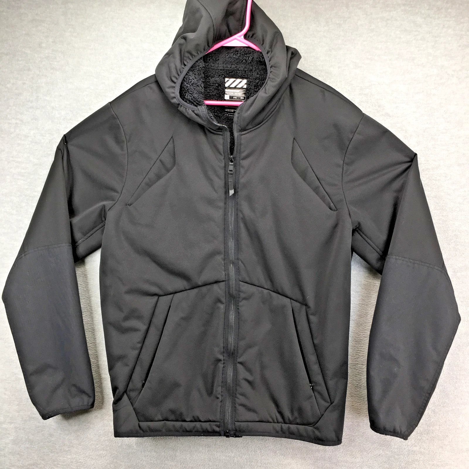 VIKTOS Bersherken Tactical Jacket Mens 2XL Black Sherpa Fleece Lined Waterproof image 1