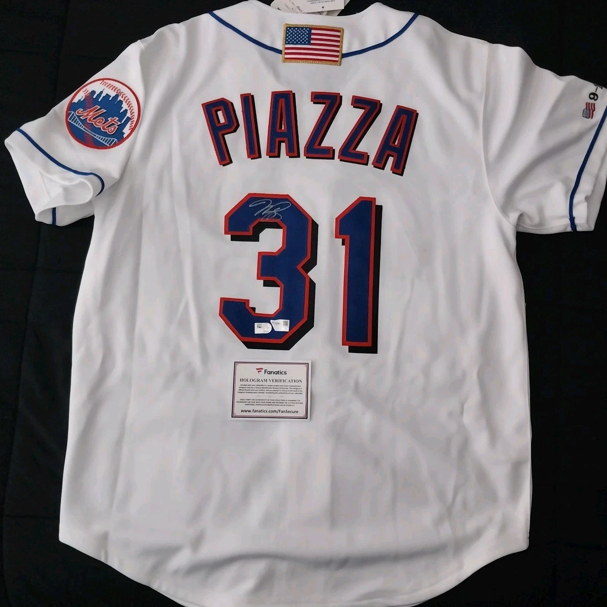 Mike Piazza New York Mets Baseball MLB Original Autographed Items