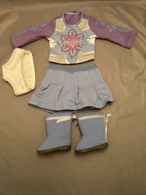 American Girl Doll Outfit Retired I like your style JLY Meet Clothes Boots Shirt