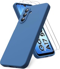 For Samsung Galaxy A17 5G Silicone Case Shockproof Cover Screen Protectors