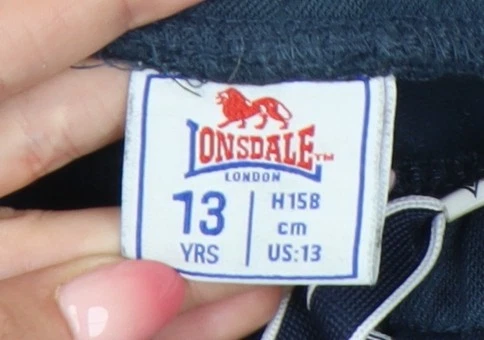 Lonsdale Boys Blue Jogger Trousers 13 Years - Image 3 of 4