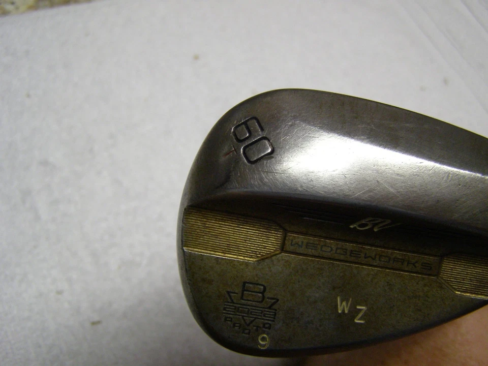 Tour Issue Titleist Vokey Proto Raw 60 Degree T Grind Lob Wedge Will Zalatoris - Image 4 of 4