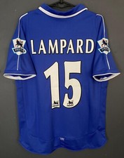 RETRO REPLICA MENS LAMPARD CHELSEA 1981/1983 SOCCER FOOTBALL SHIRT JERSEY SIZE M