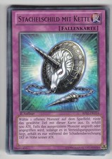 YU-GI-OH Stachelschild mit Kette Rare BP02-DE214
