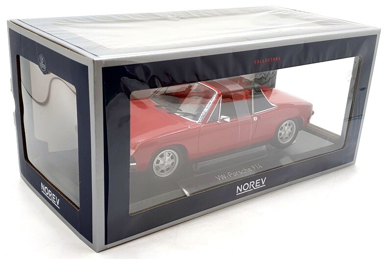 レア！ノレブ 1/18 赤のポルシェ 914 Amazon | NOREV VW-ポルシェ914 1.7 72 レッド 1/18 187690