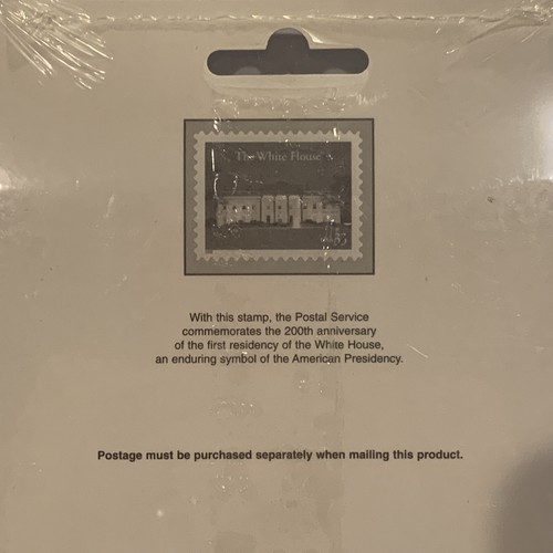Versiegeltes Ensemble Hallmark Co USPS 75 Blatt Memo Pad Das Weiße Haus Vintage 2000 - Bild 3 von 4