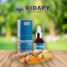Nanofy Curcuma Plus with Ginger and Vitamins C and D3. 
