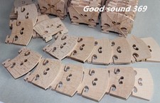 60 pcs most solid maple wood 4/4 violin bridges dried in the open air 15 years