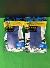 2 PK Gelbee 20,000 Each Gel BB's for Gel Blasters Blue Eco Friendly Non Toxic