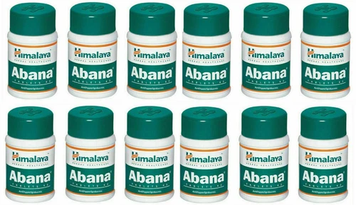 Confezione 12 X Himalaya ABANA 60 Tabs Riduce il Colesterolo - Foto 1 di 1
