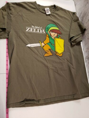 The Legend of Zelda - PixelRetro Video Game T-shirt - Link - Retro Nes