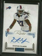 Stephon Gilmore 2013 Panini Playbook Auto #d /49 RC Bills New England Patriots
