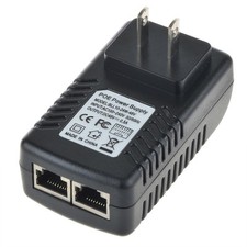 48V 0.5A PoE Injector Power Over Ethernet Adapter for Wireless Access Point AP