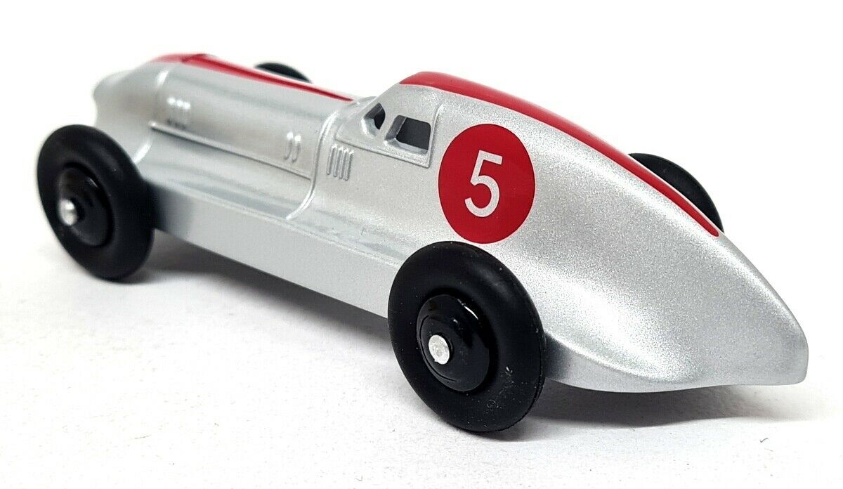 Atlas Dinky Toys Reproduction 23B Hotchkiss Racing Car Silver