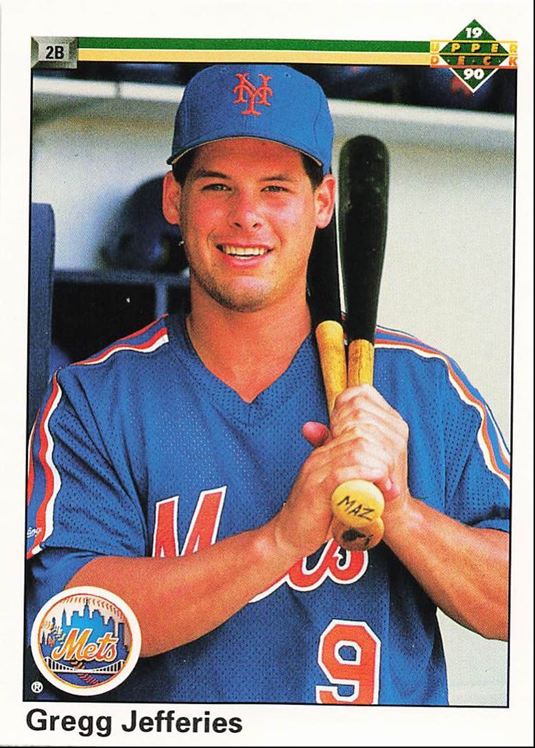 1990 Upper Deck Gregg Jefferies New York Mets #166A