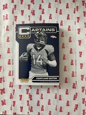 2021 Panini Instant Courtland Sutton CAPTAINS Football Card SP /723 Broncos #9 