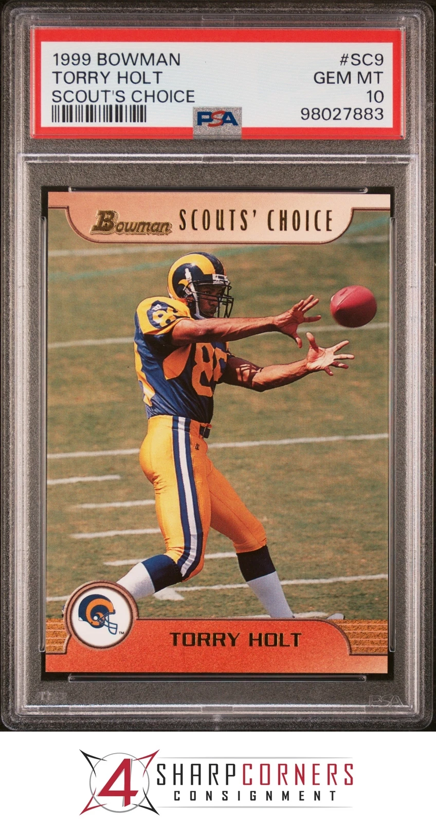 Torry Holt Bowman Scout's Choice #SC9 Scouts Choice