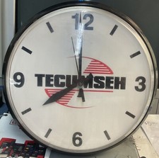 Tecumseh 12โ Plastic Battery Clock Not Working Made In USA