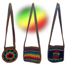 Handmade Shoulder Bag Crossbody Messenger Bags Hippie Boho Sling Hippie Style